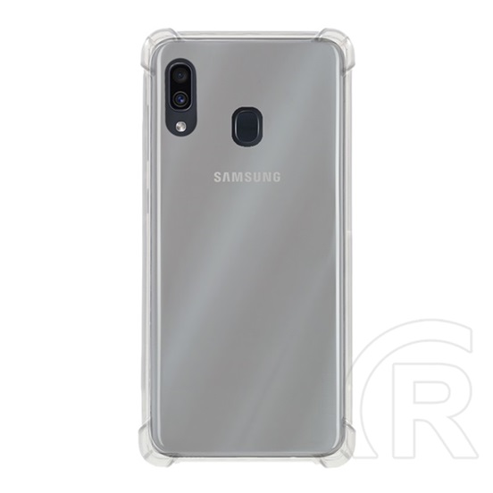 Roar JELLY ARMOR műanyag telefonvédő ( Samsung Galaxy A20 (SM-A205F) szilikon keret, közepesen ütésálló) átlátszó