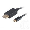 Roline USB-C (M) - Displayport (M) kábel (2 m, 4k@60Hz)