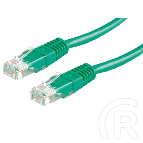 Roline UTP CAT5e patch kábel 3m zöld