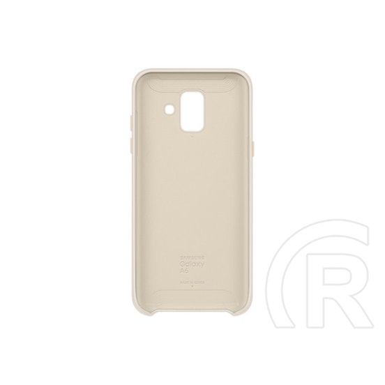 Samsung Galaxy A6 Dual Layer Cover tok (arany)