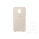 Samsung Galaxy A6 Dual Layer Cover tok (arany)