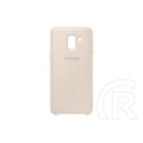 Samsung Galaxy J6 Dual Layer Cover tok (arany)