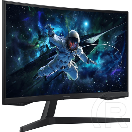 Samsung Odyssey G55C S27CG552EU 27" ívelt VA LED gaming monitor fekete 165Hz FreeSync