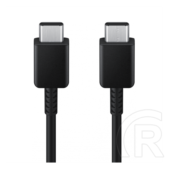 Samsung USB adat- és töltőkábel (C dugó / C dugó, 3A, 25W, 1,8 m, fekete)