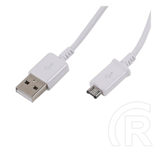 Samsung USB adat- és töltőkábel (A dugó / micro-B dugó, 1,5 m, fehér)