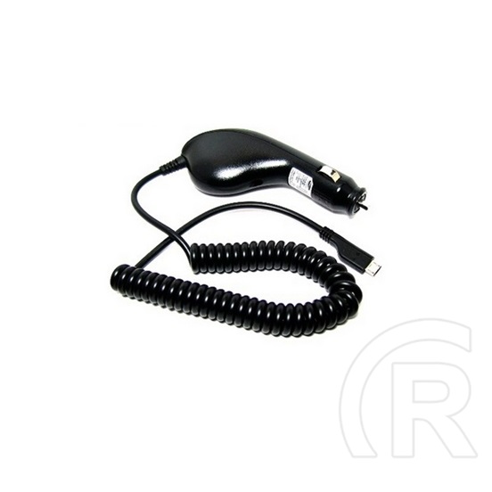 Samsung autós töltő (5v / 700ma + beépített microusb kábel) fekete