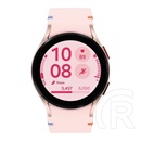 Samsung galaxy watch fe okosóra (szilikon csuklópánt, 40mm) rozéarany