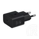 Samsung hálózati töltő adapter (USB-C aljzat, 5V / 3A, 25W, gyorstöltés, fekete)