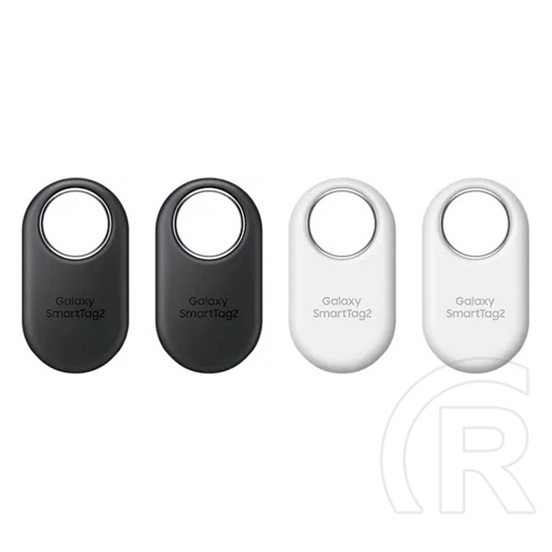 Samsung smarttag2 bluetooth nyomkövető 4db (kulcstartóra, táskára, autóba, valós idejű nyomkövetés) fehér/fekete