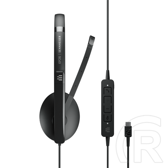 Sennheiser EPOS ADAPT 160 ANC mikrofonos fejhallgató (USB-C, fekete)