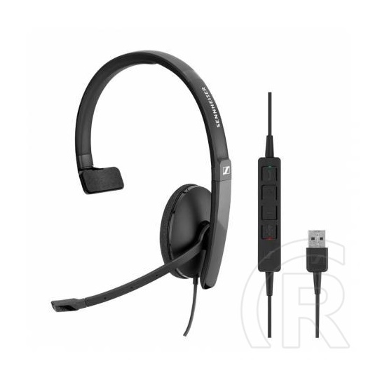 Sennheiser EPOS SC-130 mikrofonos fejhallgató (fekete)