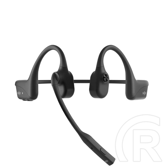 Shokz OpenComm2 csontvezetéses Bluetooth fekete Open-Ear headset + USB-A adapter