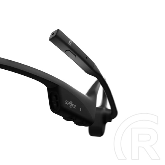 Shokz OpenComm2 csontvezetéses Bluetooth fekete Open-Ear headset + USB-A adapter