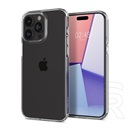 Spigen Apple iPhone 15 Pro liquid crystal szilikon telefonvédő (közepesen ütésálló, légpárnás sarok) átlátszó