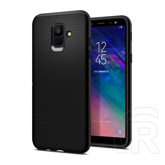 Spigen SGP Liquid Air tok (fekete, Samsung Galaxy A6 2018)