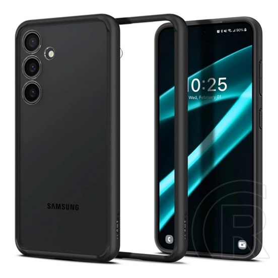 Spigen Samsung Galaxy S24 Plus (SM-S926) ultra hybrid műanyag telefonvédő (ütésállóság, légpárnás keret) átlátszó/fekete