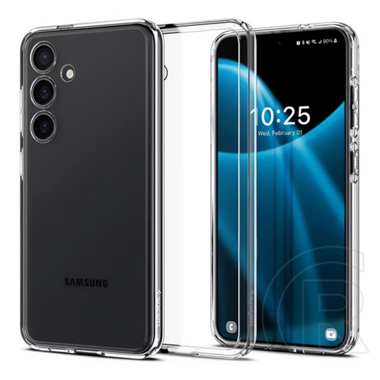 Spigen Samsung Galaxy S24 (SM-S921) ultra hybrid műanyag telefonvédő (ütésállóság, légpárnás keret) átlátszó