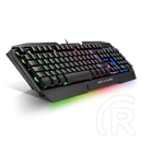 Spirit of Gamer PRO-K5 RGB LED gamer billentyűzet (HU, USB, fekete)