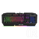 Spirit of Gamer PRO-K5 RGB LED gamer billentyűzet (HU, USB, fekete)