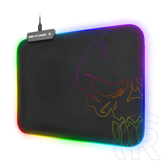 Spirit of Gamer RGB Medium egérpad (fekete)