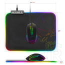 Spirit of Gamer RGB Medium egérpad (fekete)