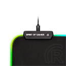 Spirit of Gamer RGB Medium egérpad (fekete)