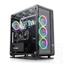 Thermaltake Core P6 TG (ATX, ablakos, fekete)