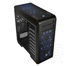 Thermaltake Core V71 (midi torony, ATX, ablakos, fekete)