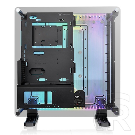 Thermaltake DistroCase 350P (ATX, ablakos, fekete)