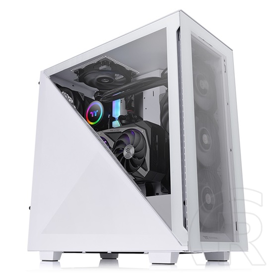 Thermaltake Divider 300 TG Snow (ATX, fehér)