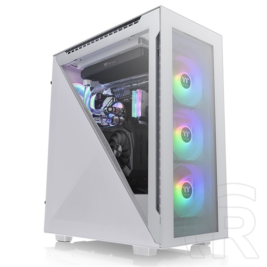 Thermaltake Divider 500 ARGB (ATX, ablakos, fehér)