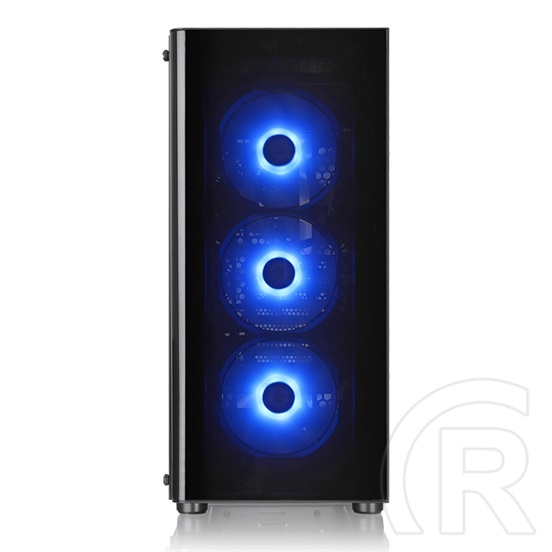 Thermaltake V200 Tempered Glass RGB Edition (ATX, ablakos, fekete)