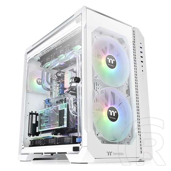 Thermaltake View 51 Tempered Glass Snow ARGB Edition (E-ATX, ablakos, fehér)