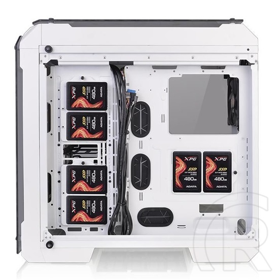 Thermaltake View 71 TG Snow Edition (nagy torony, EATX, ablakos, fehér)