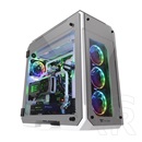 Thermaltake View 71 TG Snow Edition (nagy torony, EATX, ablakos, fehér)