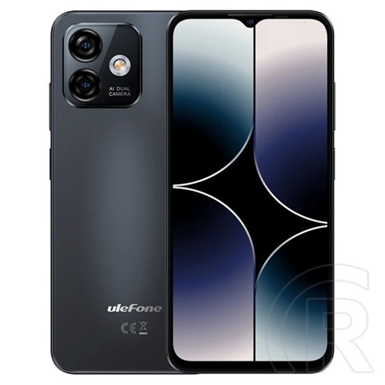 Ulefone Note 16 Pro mobiltelefon (6,52", 8/512 GB, fekete)