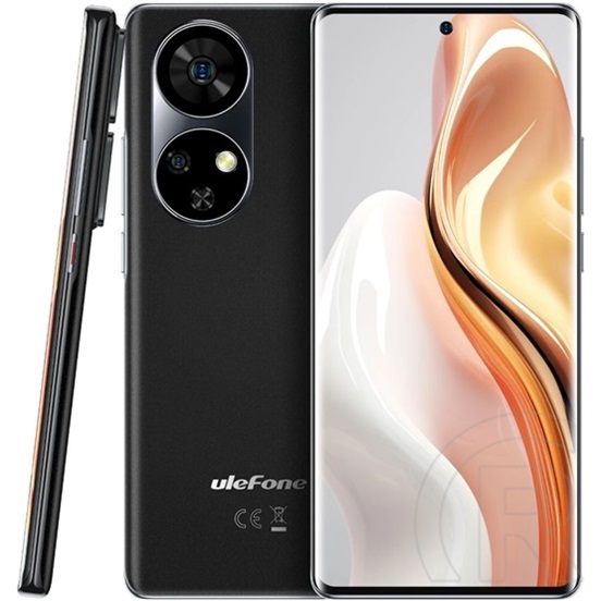 Ulefone Note 17 Pro mobiltelefon (6,78", 12/256 GB, fekete)