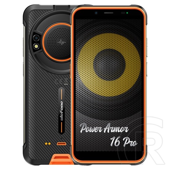 Ulefone Power Armor 16 Pro mobiltelefon (5,93", 4/64 GB, fekete)