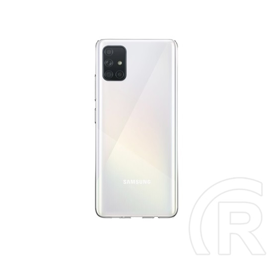 Uniq Glase Samsung Galaxy A51, szilikon tok (átlátszó)