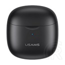 Usams id25 bluetooth fülhallgató sztereo (v5.3, tws, zajszűrő + töltőtok) fekete