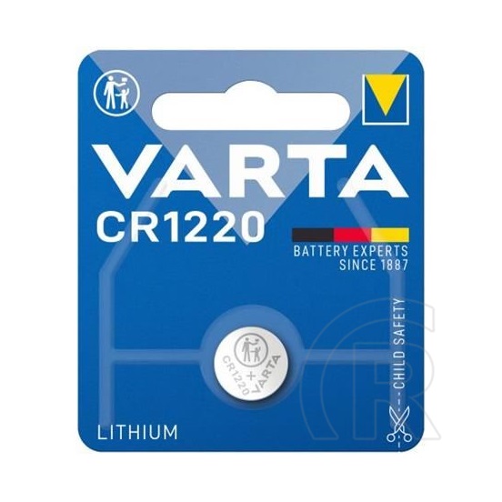 Varta gombelem (cr1220, 3v, lítium) 1db/csomag