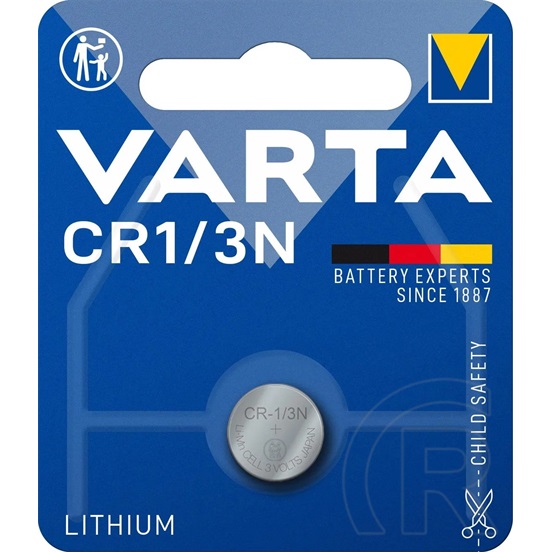 Varta gombelem (cr1/3n, 3v, lítium) 1db/csomag