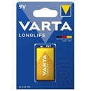 Varta longlife tartós elem (6lr61, 9v, alkáli) 1db/csomag