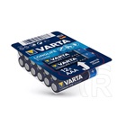 Varta tartós elem (aaa, lr03, 1.5v, alkáli) 12db / csomag