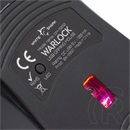 White Shark GM-5010 Warlock RGB optikai egér (USB, fekete)