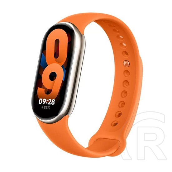 Xiaomi Xiaomi Band 8 pótszíj (egyedi méret, szilikon) narancssárga