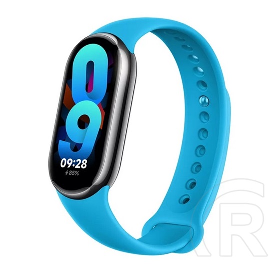 Xiaomi Xiaomi Band 8 pótszíj (egyedi méret, szilikon) világoskék