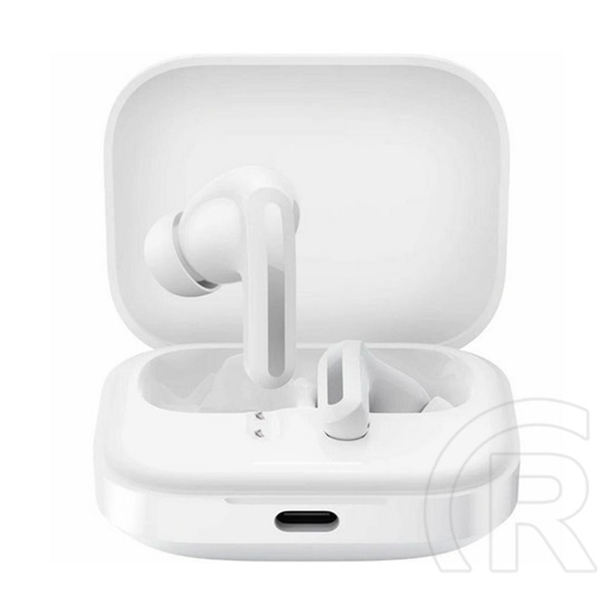 Xiaomi buds 5 bluetooth fülhallgató sztereo (v5.4, tws, mikrofon, aktív zajszűrő, ip54 + töltőtok) fehér